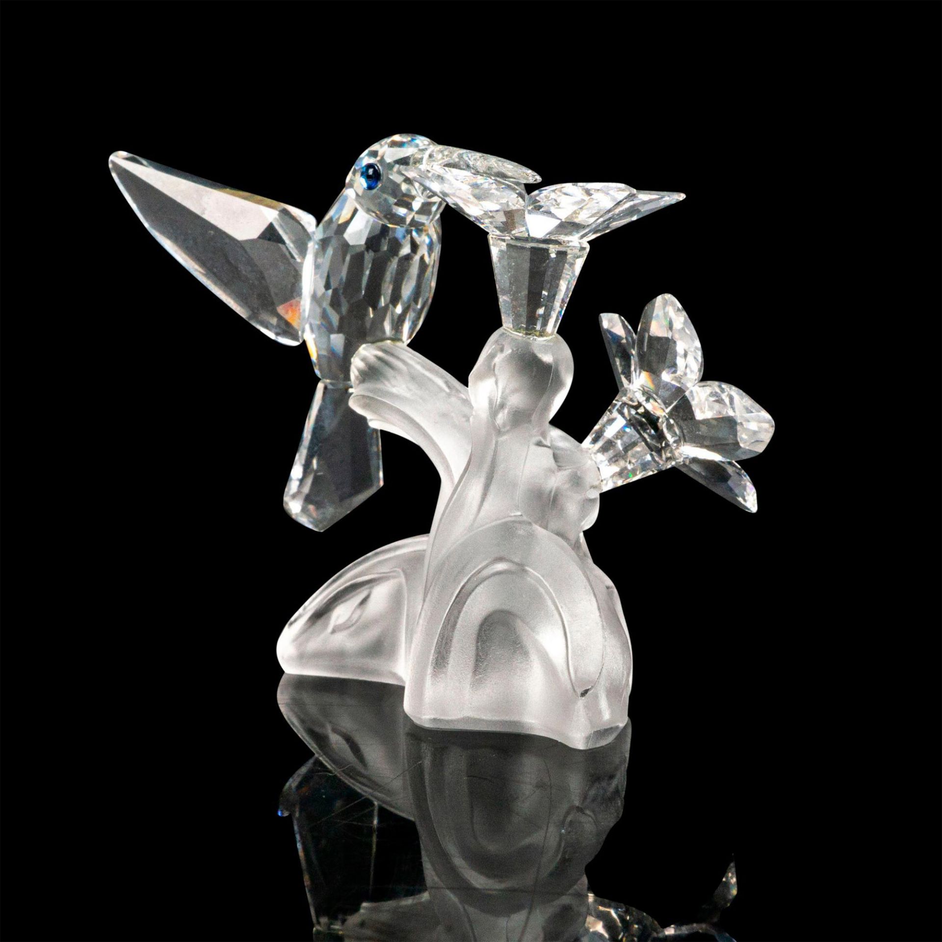 Swarovski Silver Crystal Figurine, Hummingbird - Image 2 of 4