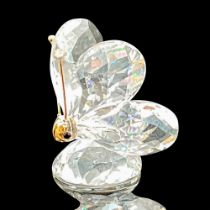 Swarovski Silver Crystal Figurine, Butterfly Mini Large Nose