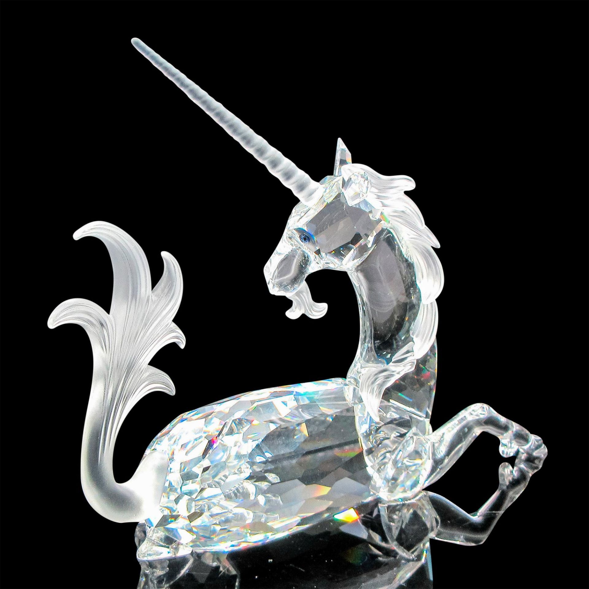 Swarovski Silver Crystal Figurine, The Unicorn - Image 2 of 4