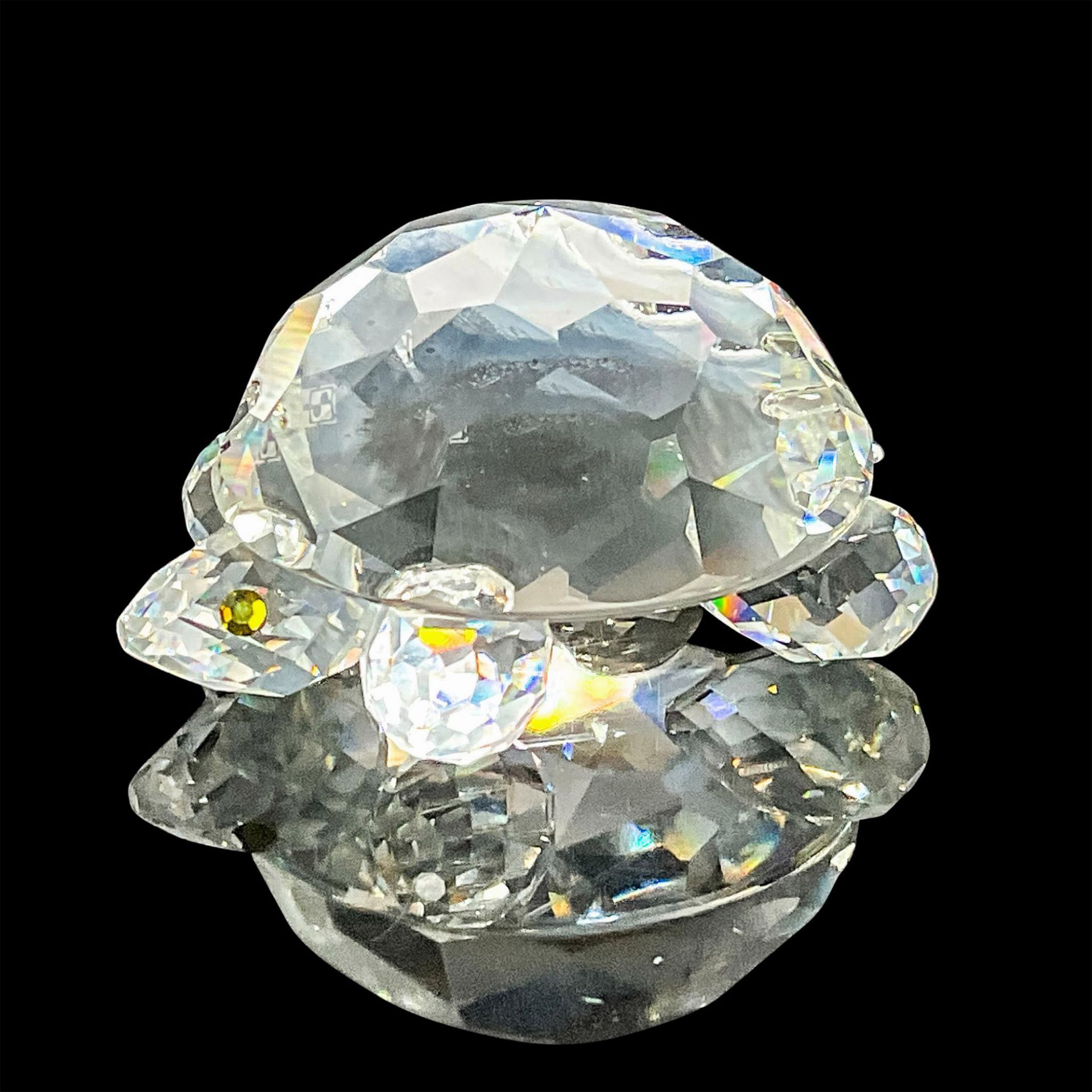 Swarovski Silver Crystal Figurine, Turtle Large - Image 2 of 3