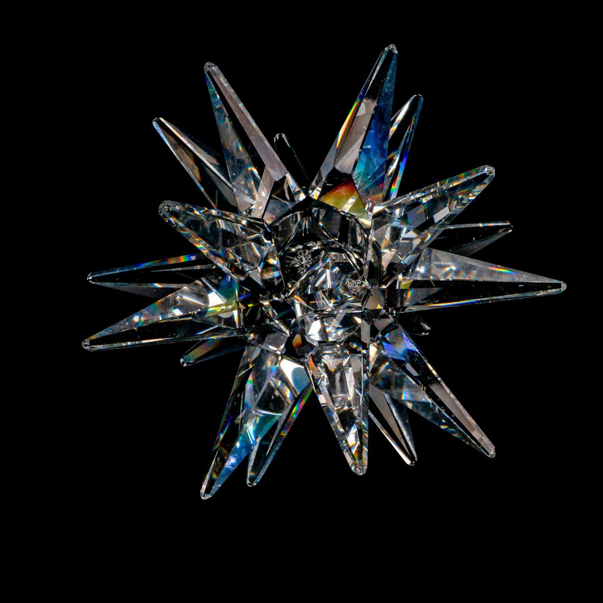 Swarovski Silver Crystal Candleholder, Star - Image 3 of 4