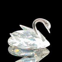 Swarovski Silver Crystal Figurine, Small Swan