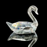 Swarovski Crystal Figurine, Swan Flirting Single