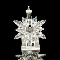 Swarovski Crystal Holiday Ornament, Snowflake 1998