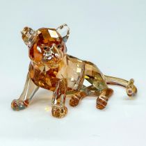 Swarovski SCS Crystal Figurine Tiger Cub, Sitting