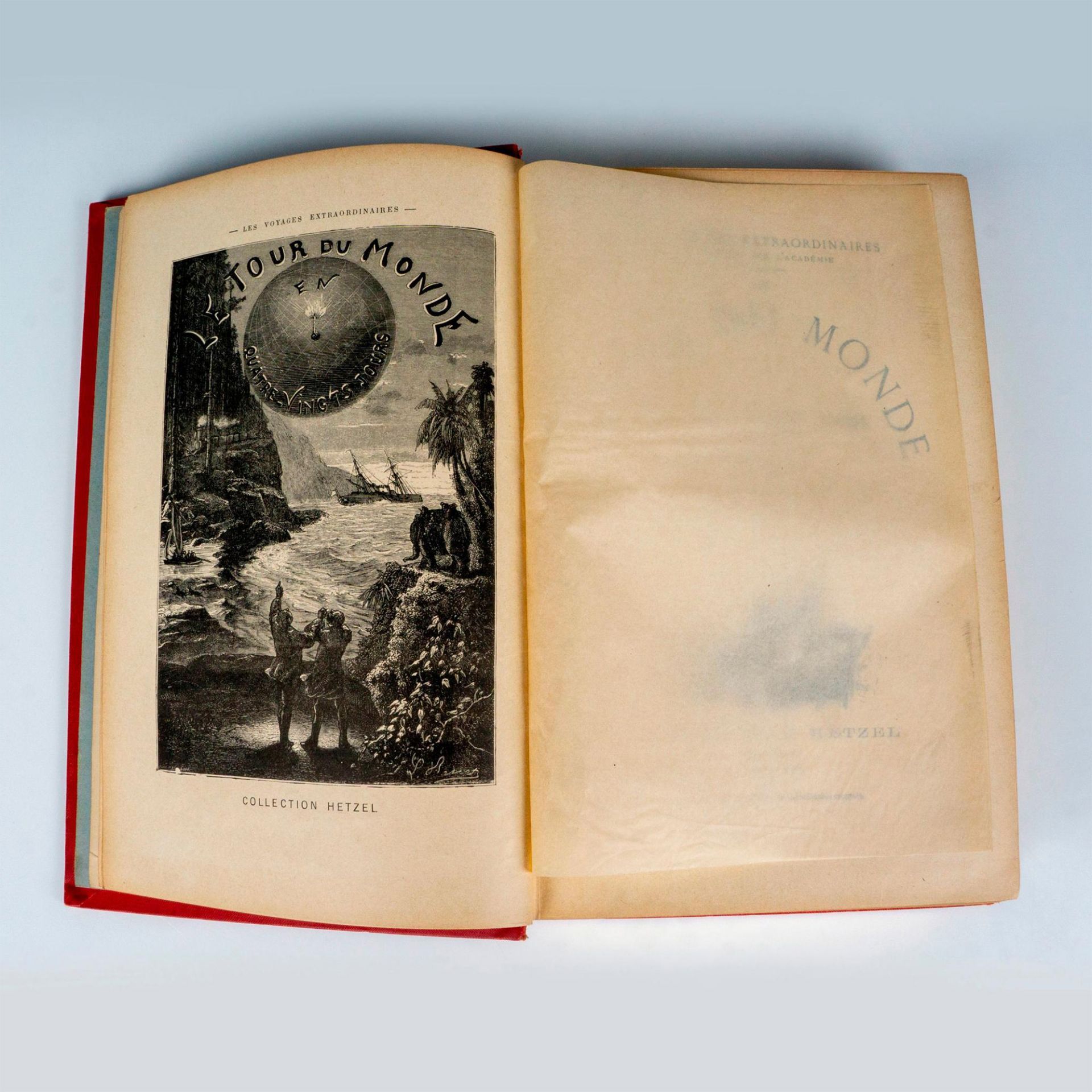 Jules Verne, Le Tour du Monde en 80 Jours, A Un Elephant - Image 3 of 4