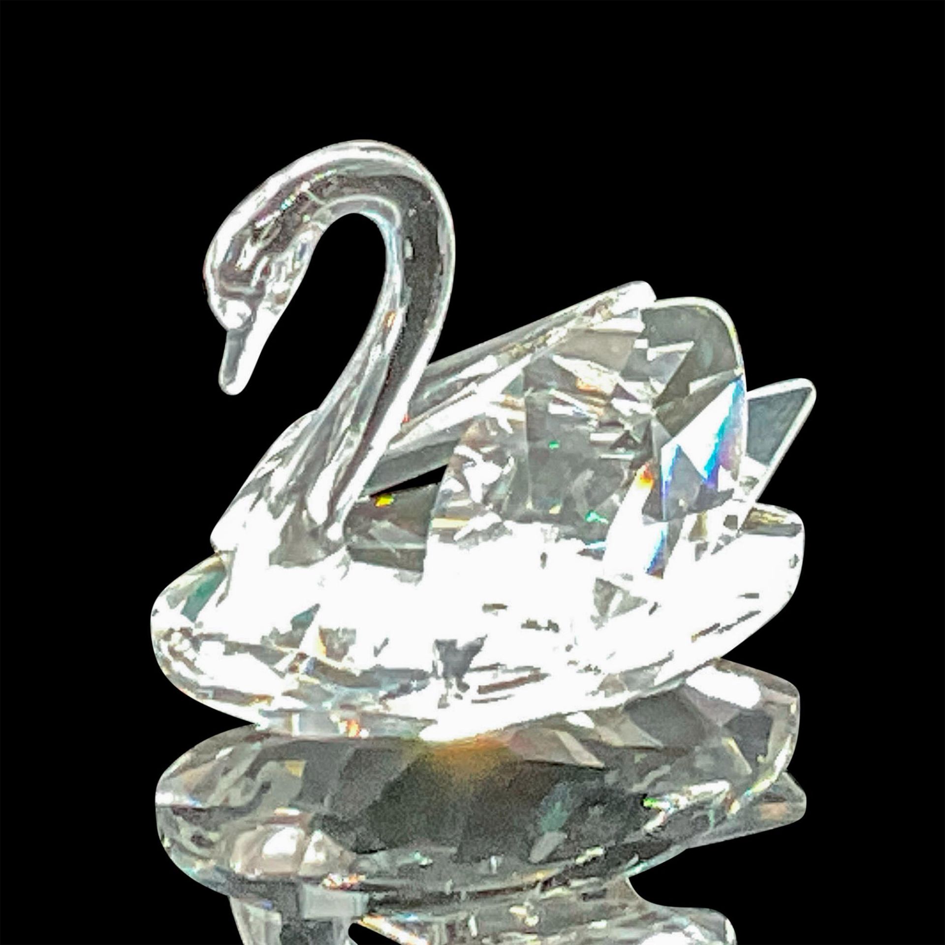 Swarovski Crystal Figurine Miniature Swan