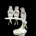 Swarovski Crystal Figurine, Swallows Artist Signed