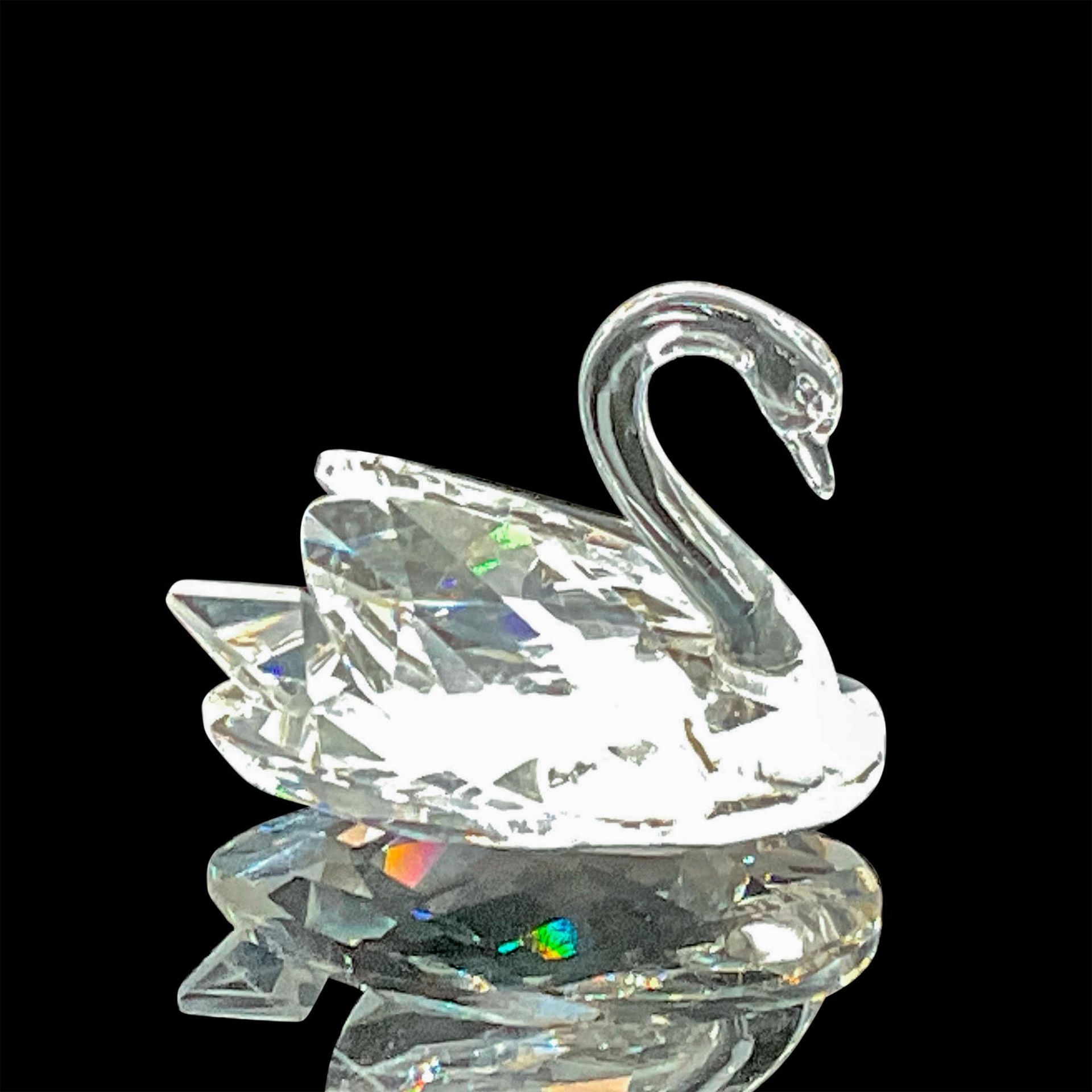 Swarovski Crystal Figurine Miniature Swan - Image 2 of 3