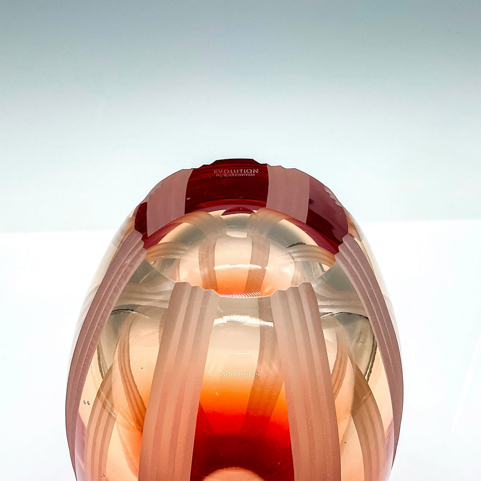 Evolution by Waterford Crystal Mesa Sunrise Vase - Image 3 of 3
