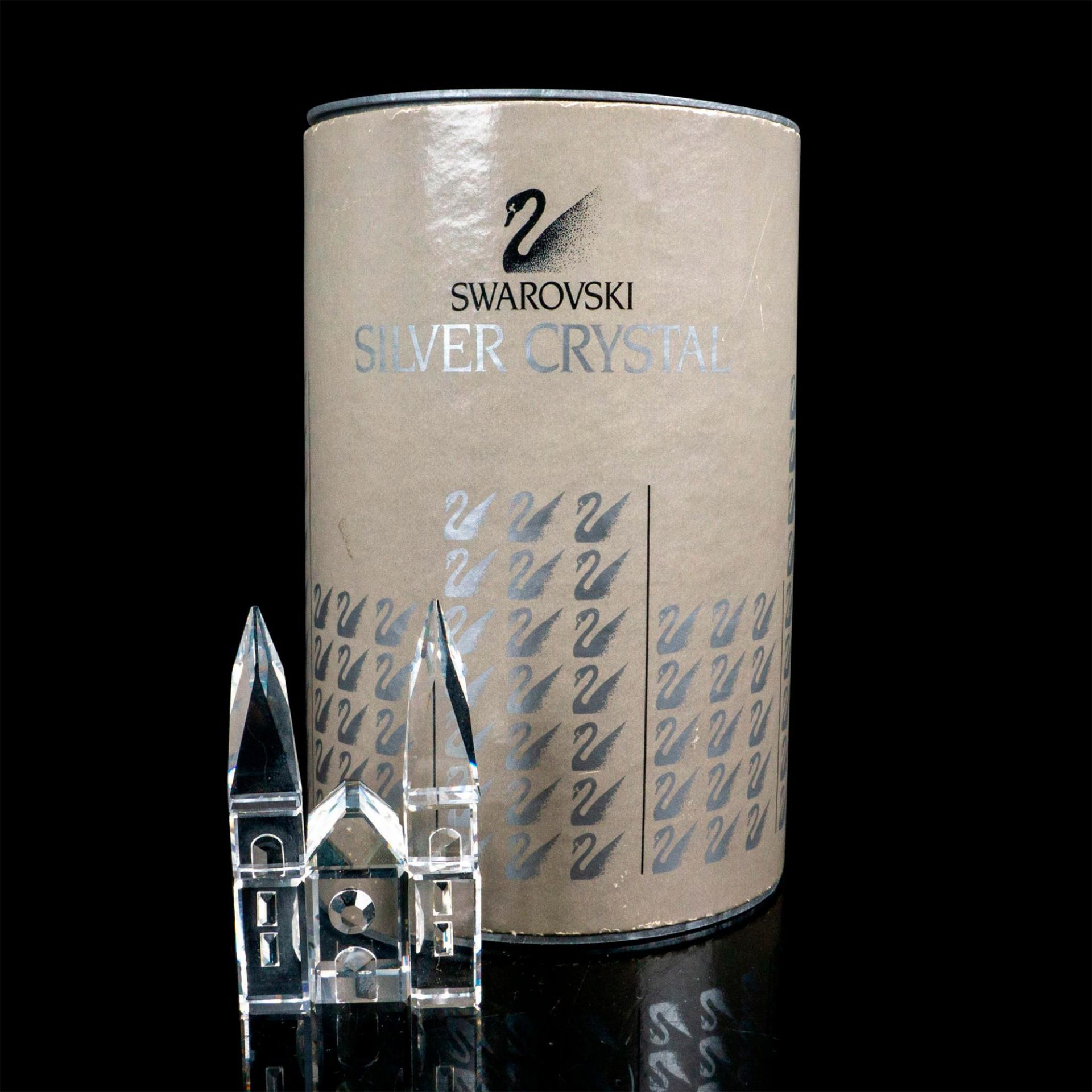 Swarovski Silver Crystal Figurine, Cathedral - Image 4 of 4