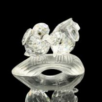 Swarovski SCS Crystal Figurine, The Turtledoves Signed