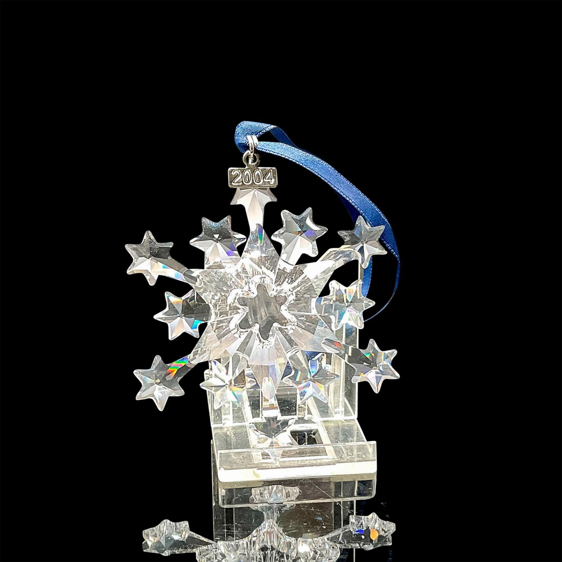 Swarovski Crystal Holiday Ornament, Snowflake 2004