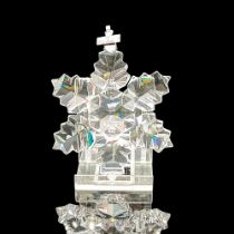 Swarovski Crystal Holiday Ornament, Snowflake 1996