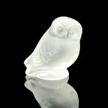 Lalique Crystal Figurine, Nyctal Owl