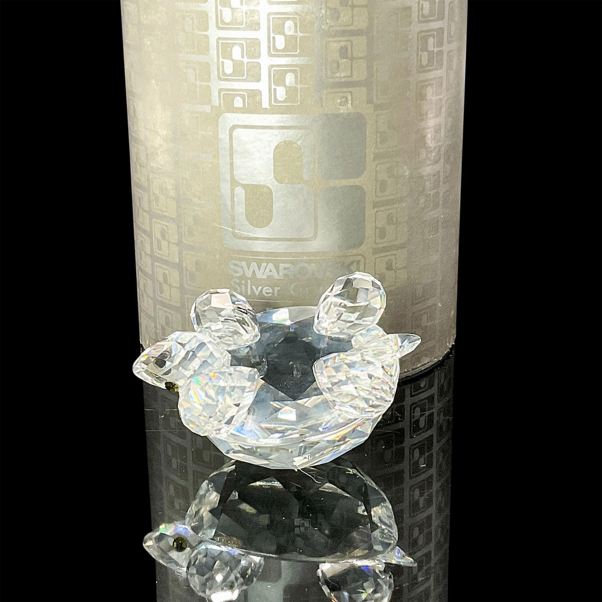 Swarovski Silver Crystal Figurine, Turtle Large - Image 3 of 3