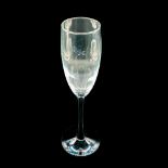 Cristal DArques Durand Crystal Champagne Flute, Domino