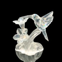 Swarovski Silver Crystal Figurine, Hummingbird 166184