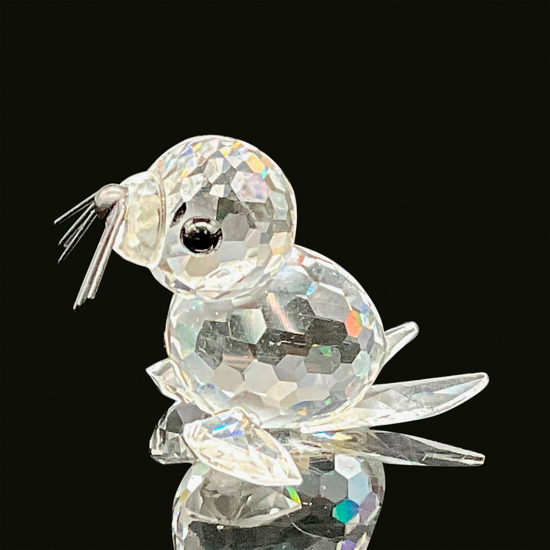Swarovski Crystal Figurine, Mini Seal 012530