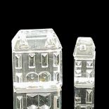 Swarovski Silver Crystal Figurines, City Houses