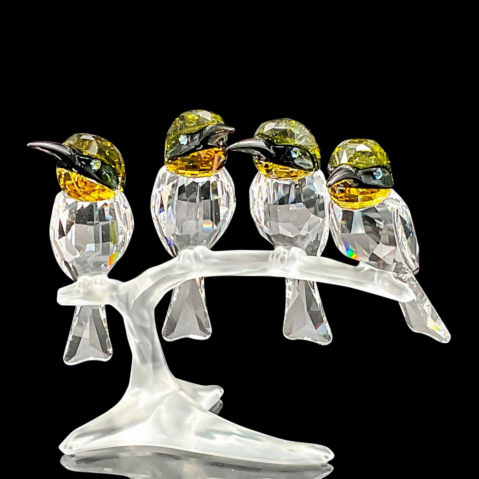Swarovski Crystal Figurine, Bee-Eaters
