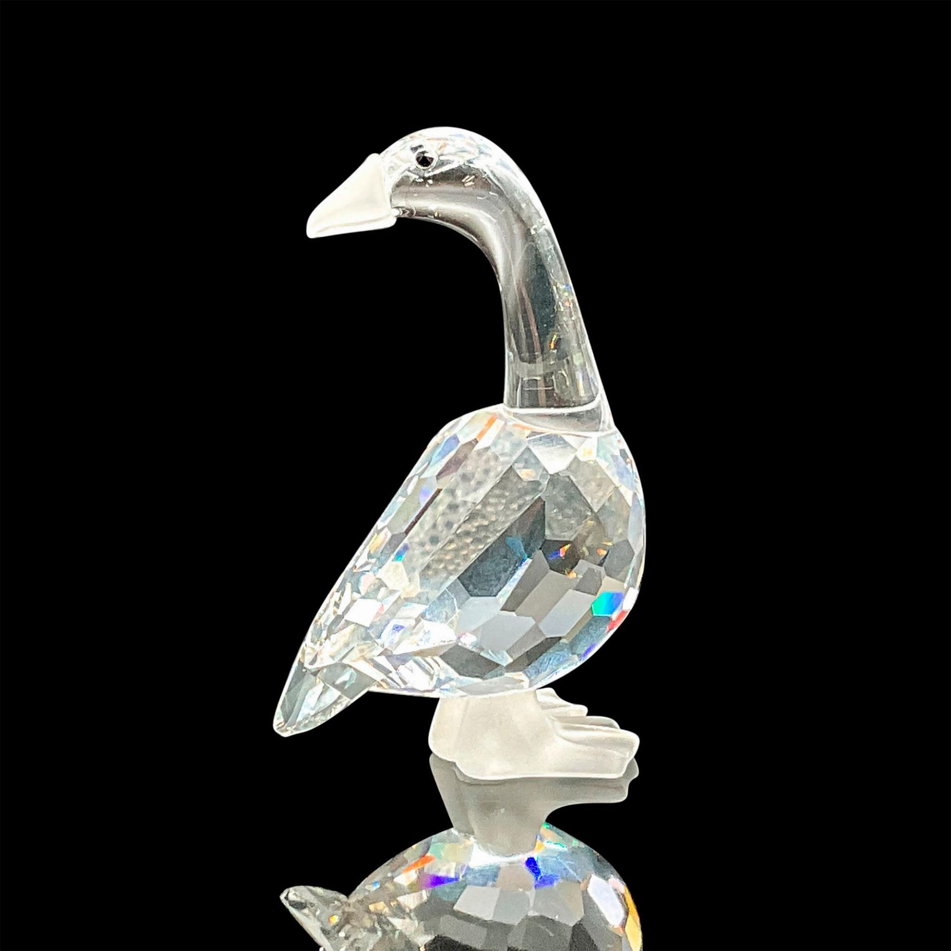 Swarovski Silver Crystal Figurine, Mother Goose - Image 2 of 3