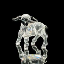 Swarovski Crystal Figurine, Little Lamb Black Ears and Face