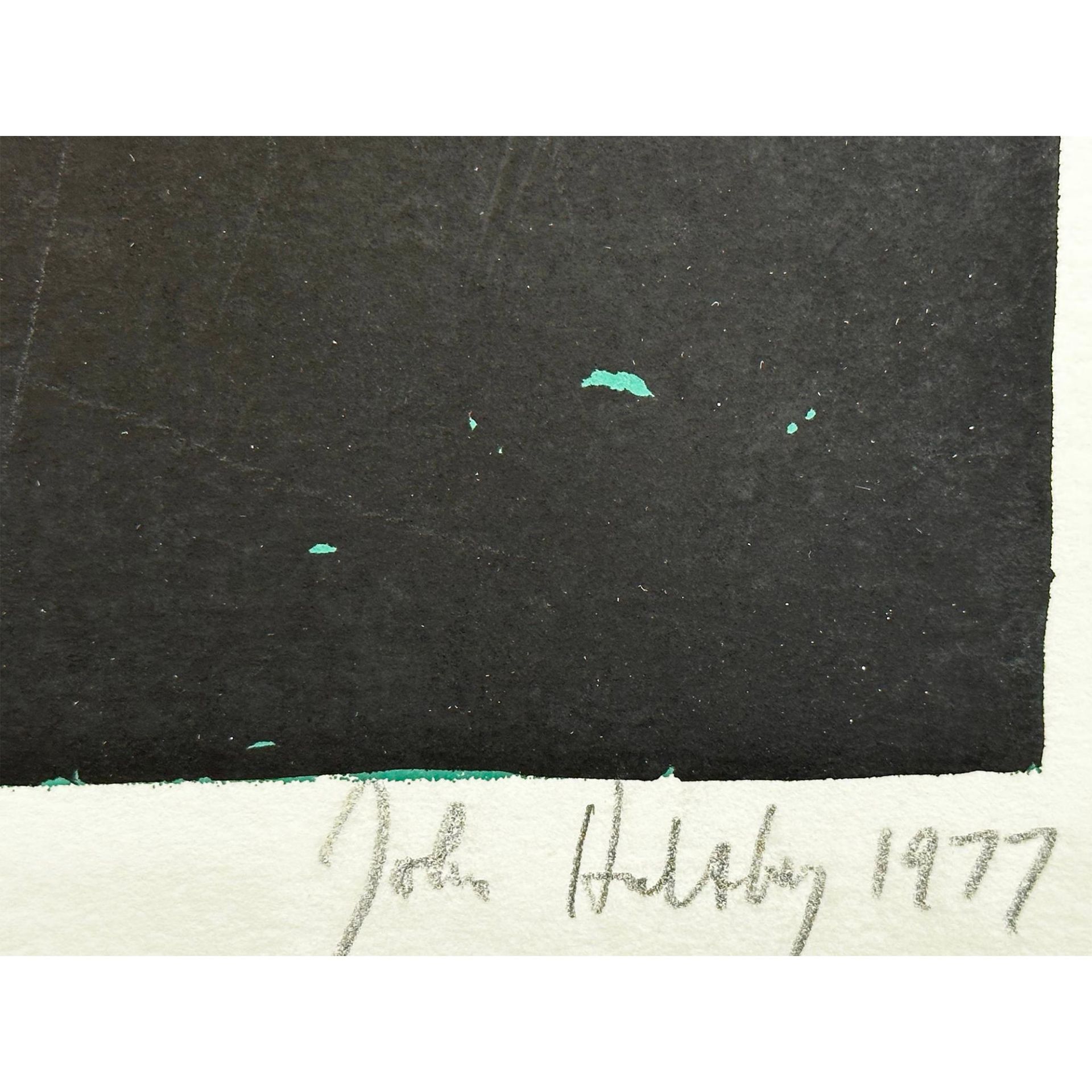 John Hultberg (1922-2005) Serigraph, Wide Window II, Signed - Bild 3 aus 4