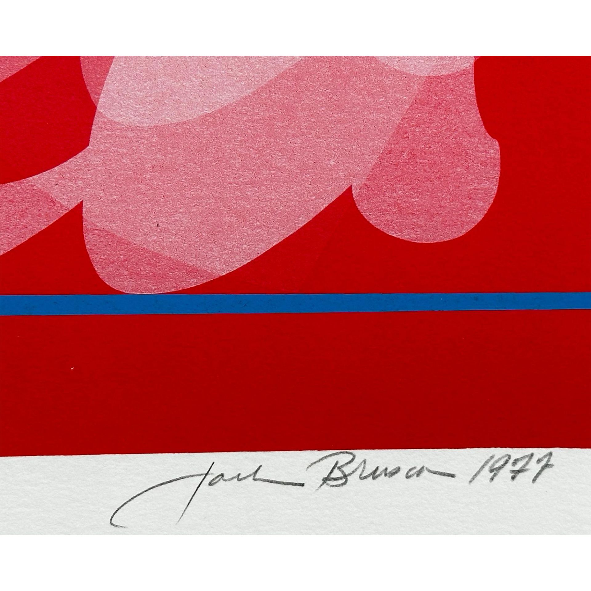 Jack Brusca (1939-1993), Silkscreen, America, signed - Image 3 of 4