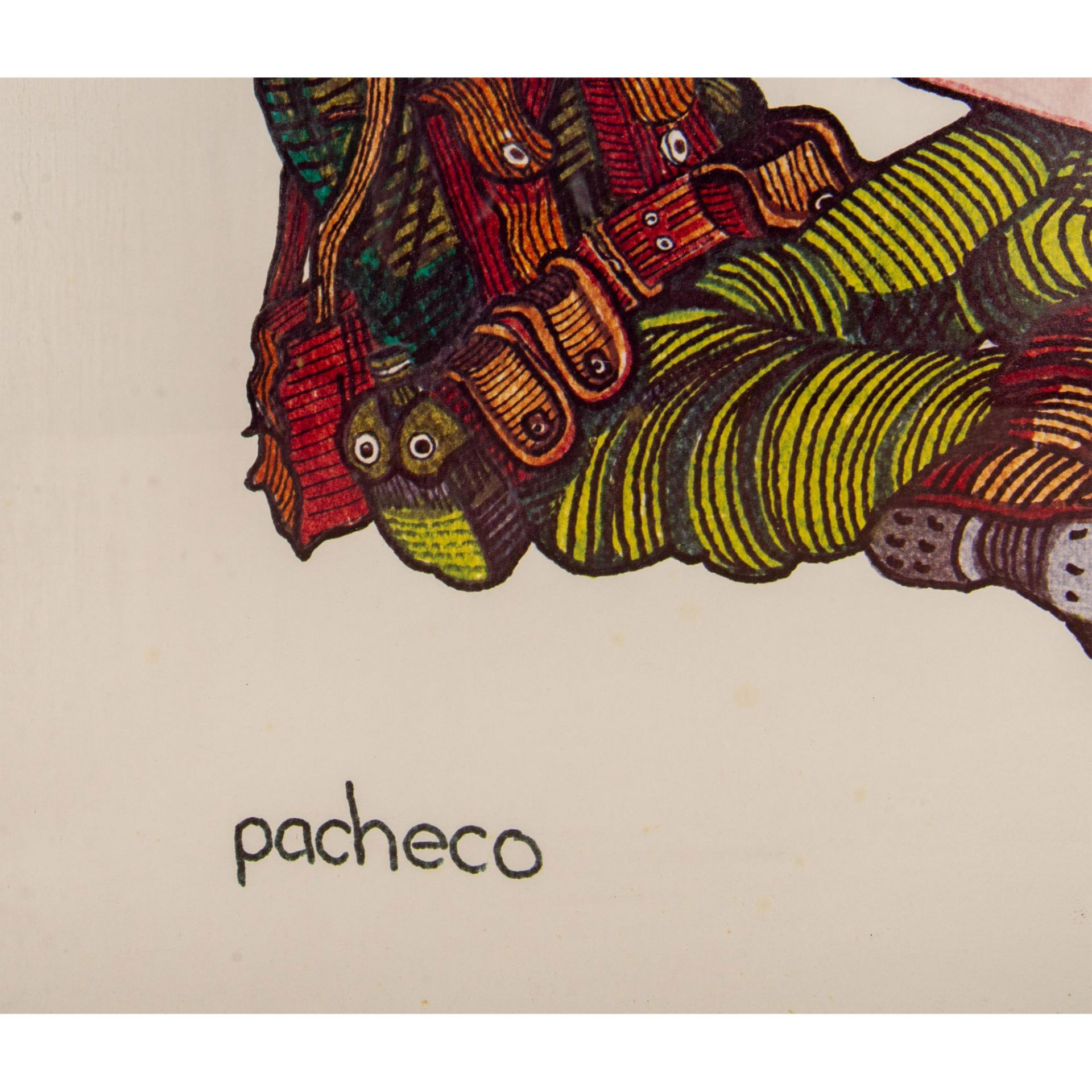 Ferdie Pacheco, Judaica Art Color Print, Yom Kippur Rest - Image 3 of 6