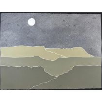 Peter Keefeer (1933-) Serigraph, Taos Dusk, Signed