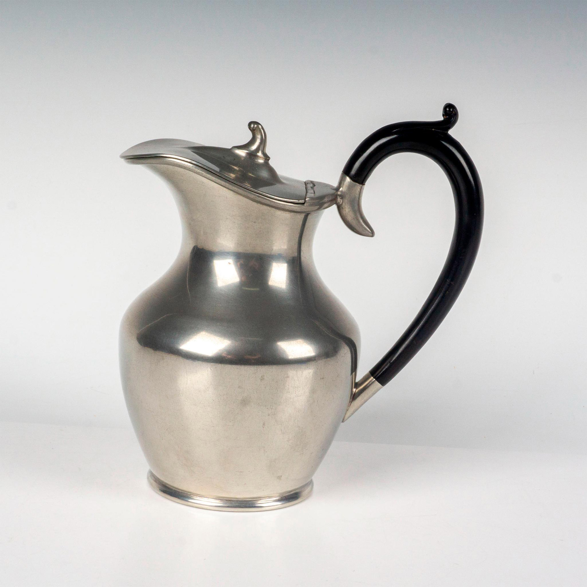 English Civic Pewter Pitcher