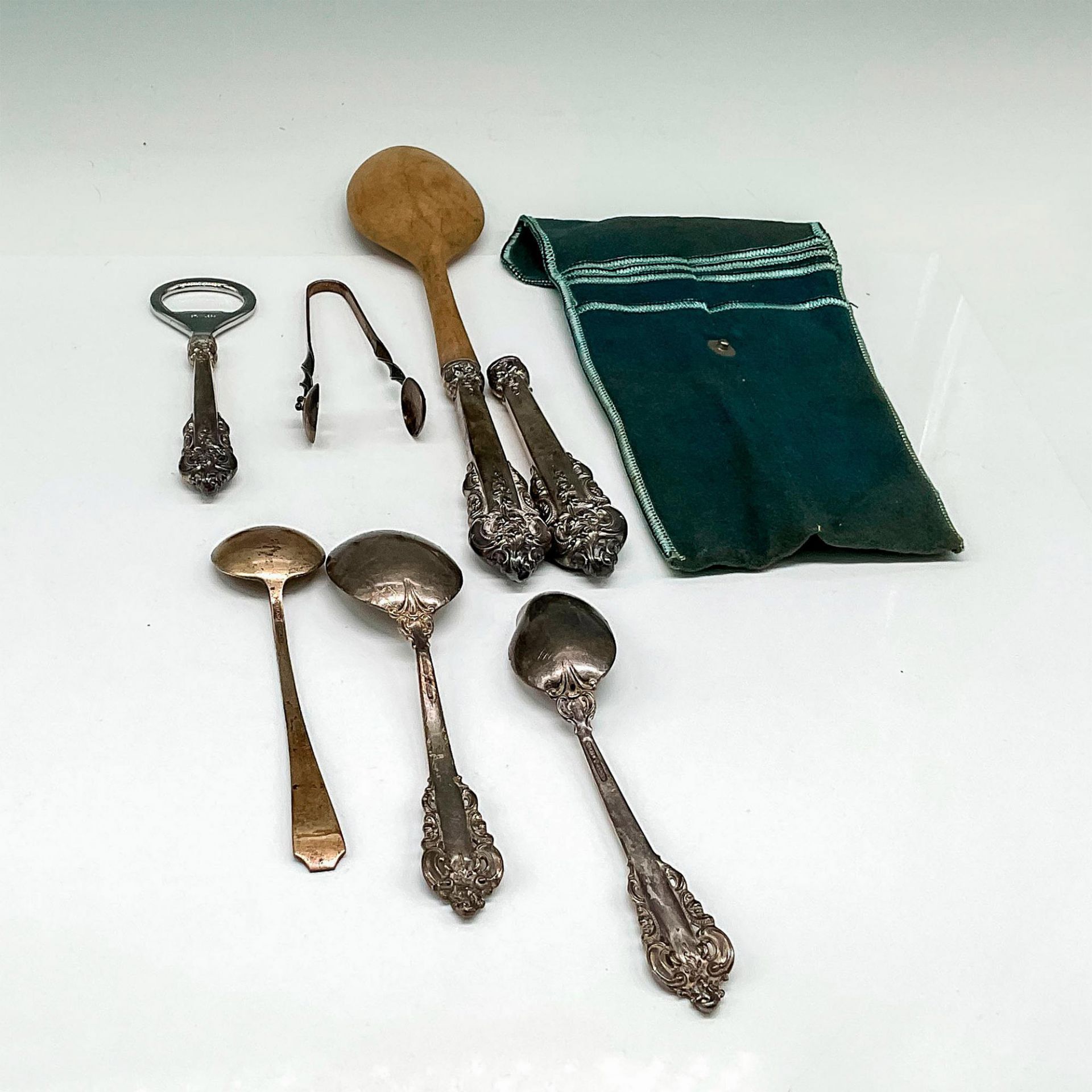 Sterling Silver and Silverplate Serving Utensils - Image 2 of 2