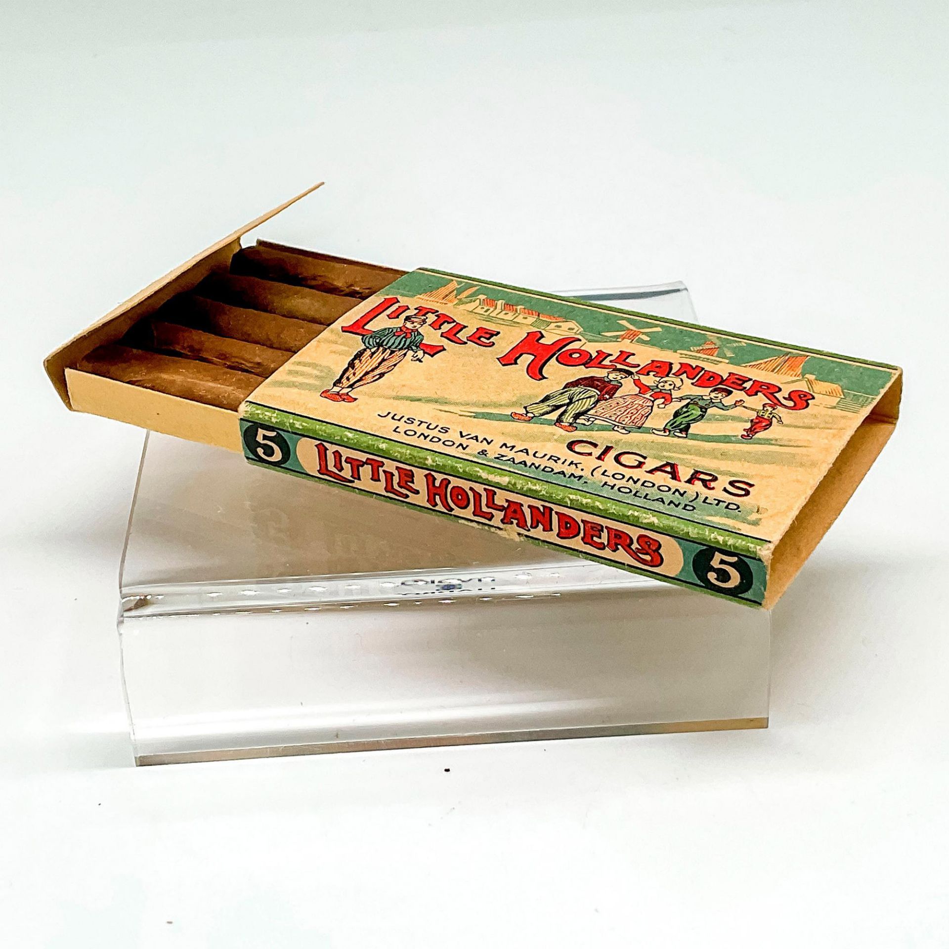 Vintage Little Hollanders Cigar Box - Image 3 of 3