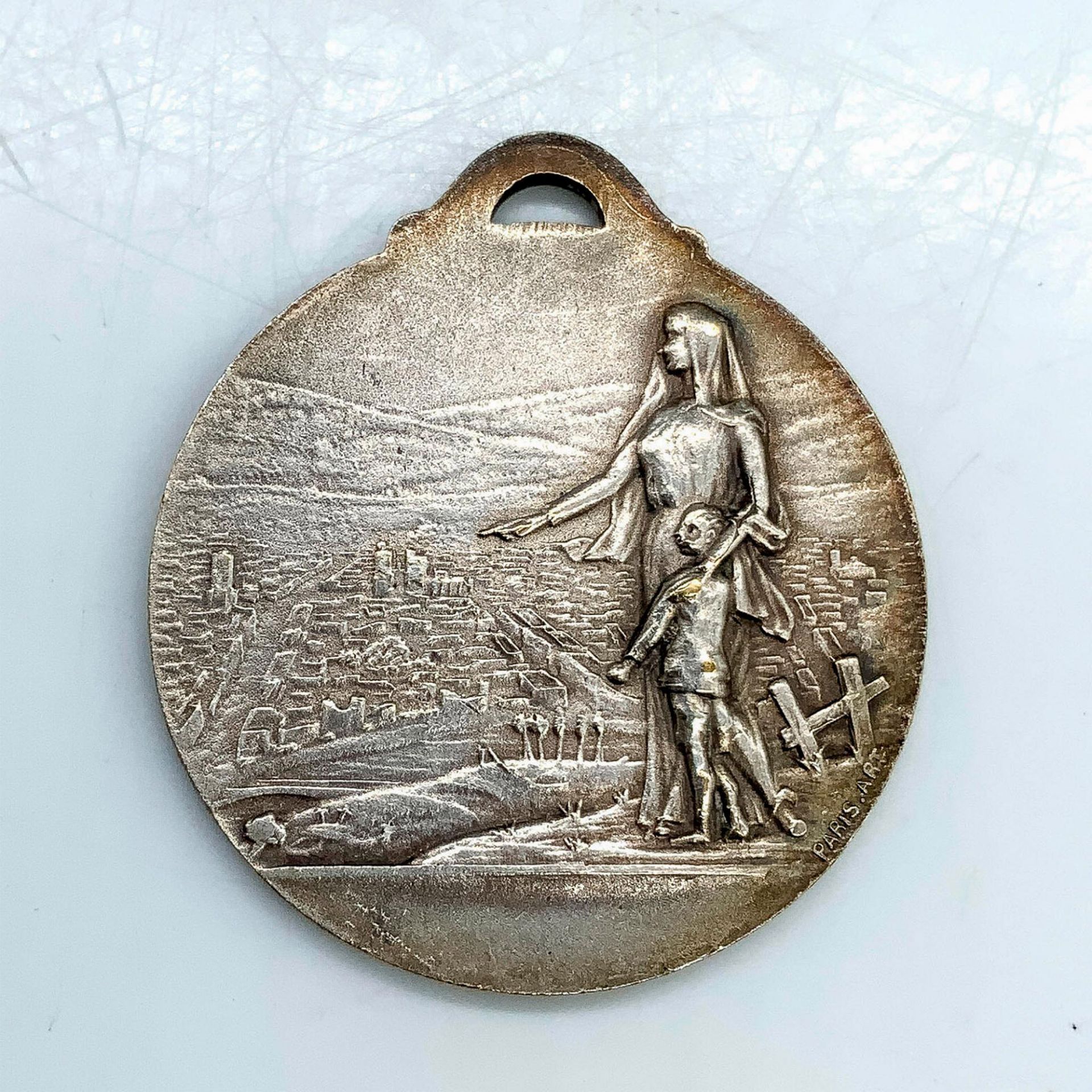 Medal Commemorating the Liberation of Occupied France 1919 - Bild 2 aus 2