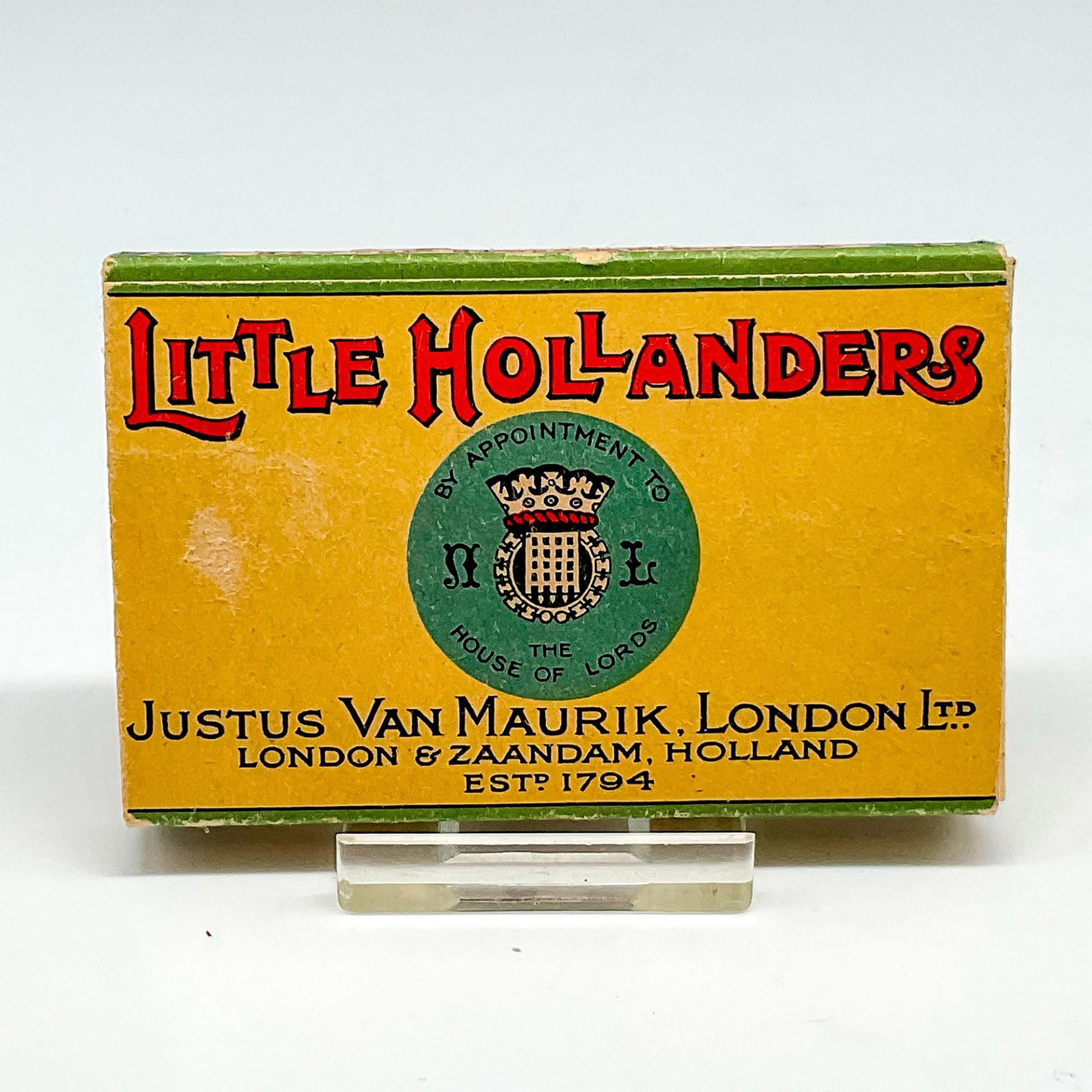 Vintage Little Hollanders Cigar Box - Image 2 of 3