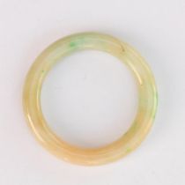 Antique Chinese White Jade Bangle