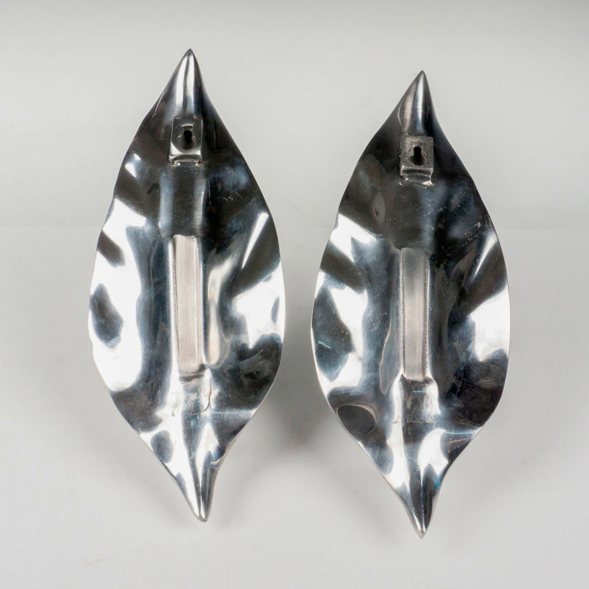 Pair of Metal Wall Sconces - Image 2 of 2