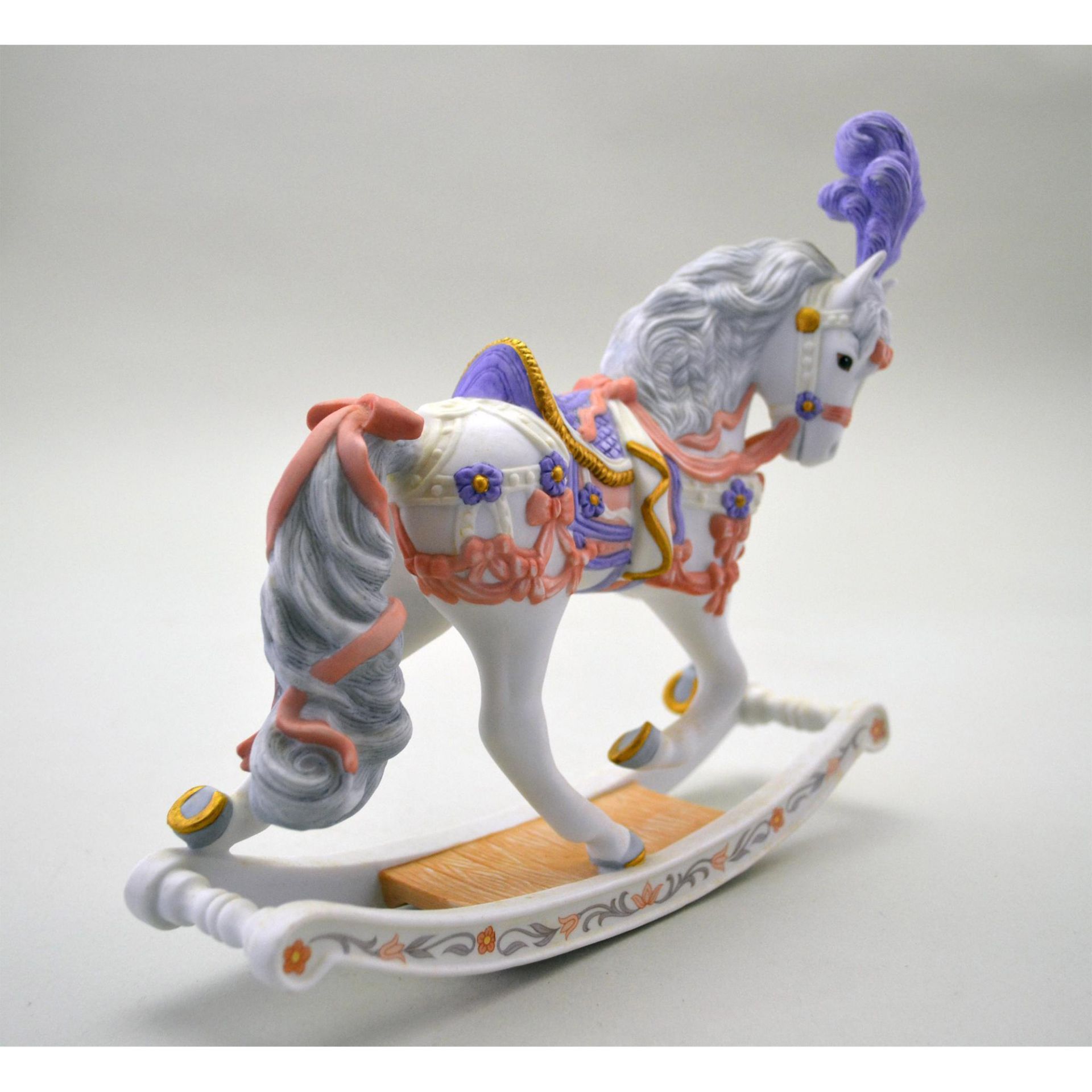 Lenox Porcelain Carousel Rocking Horse, 1991 - Bild 2 aus 4