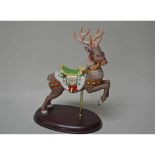 Lenox Vintage 1989 Carousel Reindeer Figurine