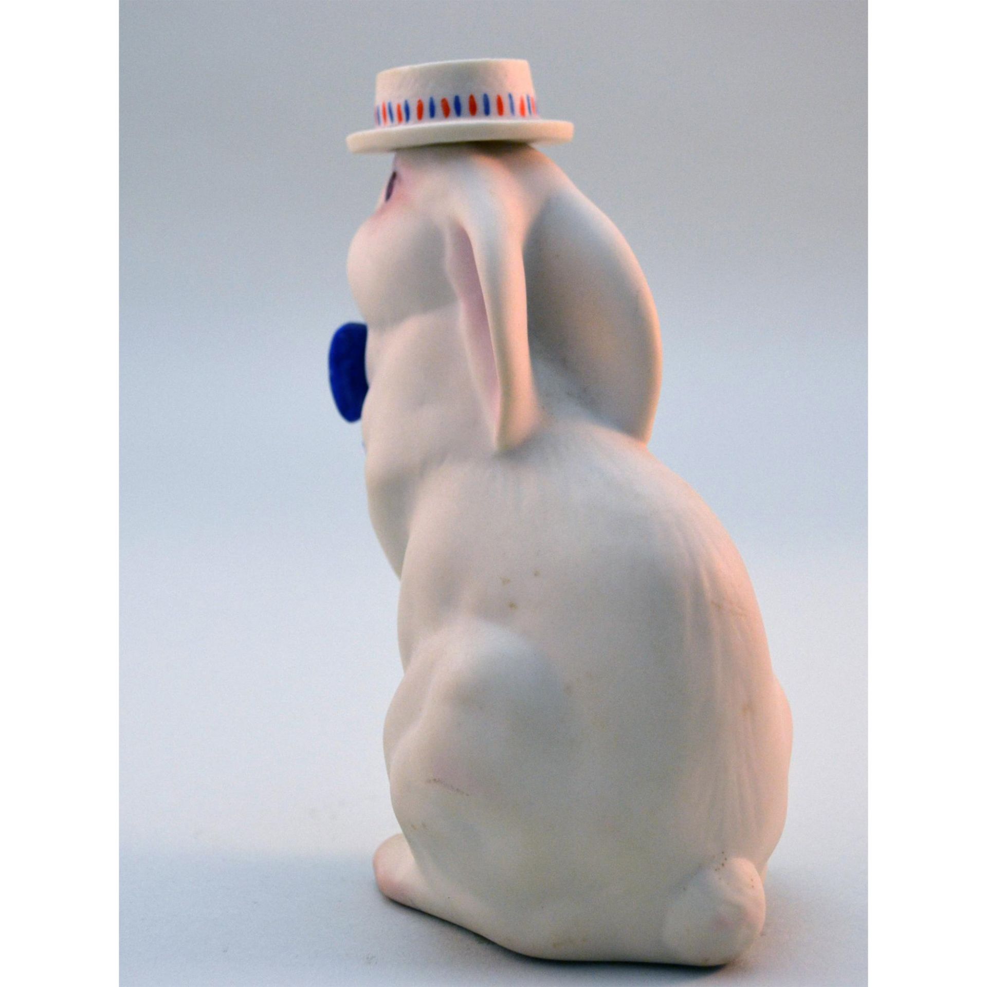 Cybis Porcelain Bunny Liberty, Standing - Image 3 of 4