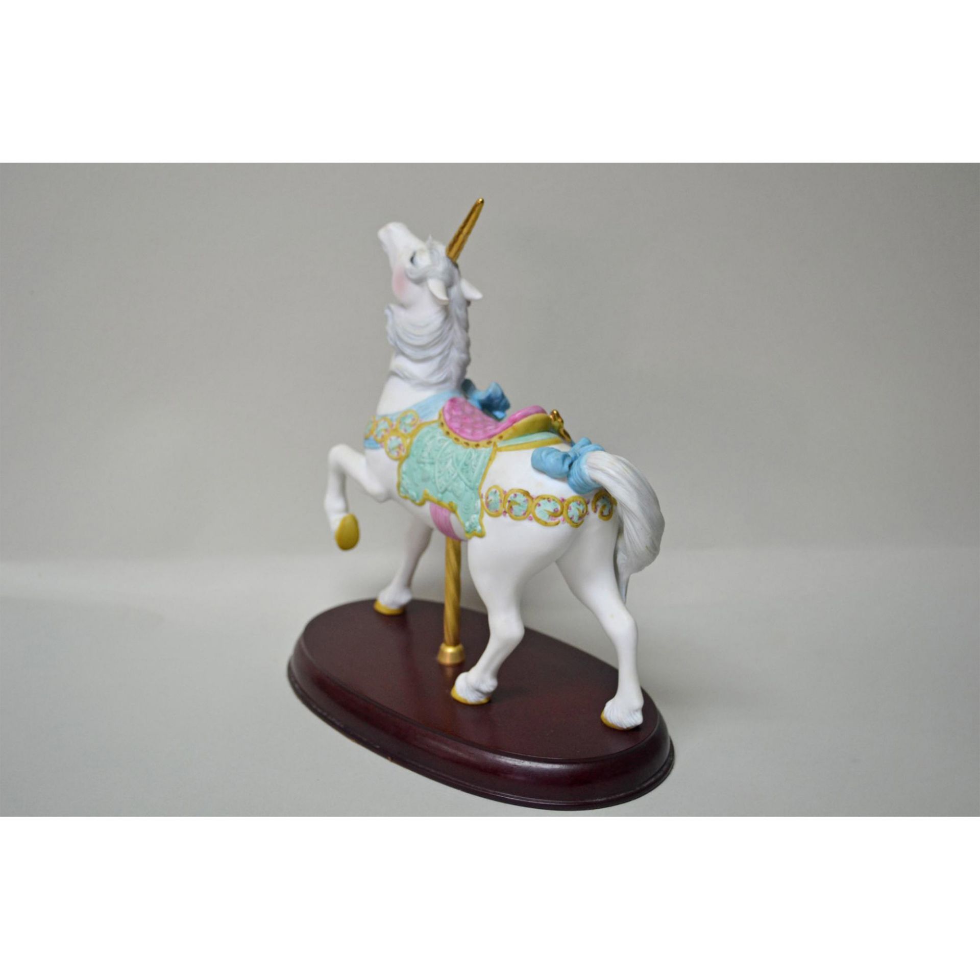 Lenox Vintage 1990 Carousel Unicorn Figurine - Image 4 of 5