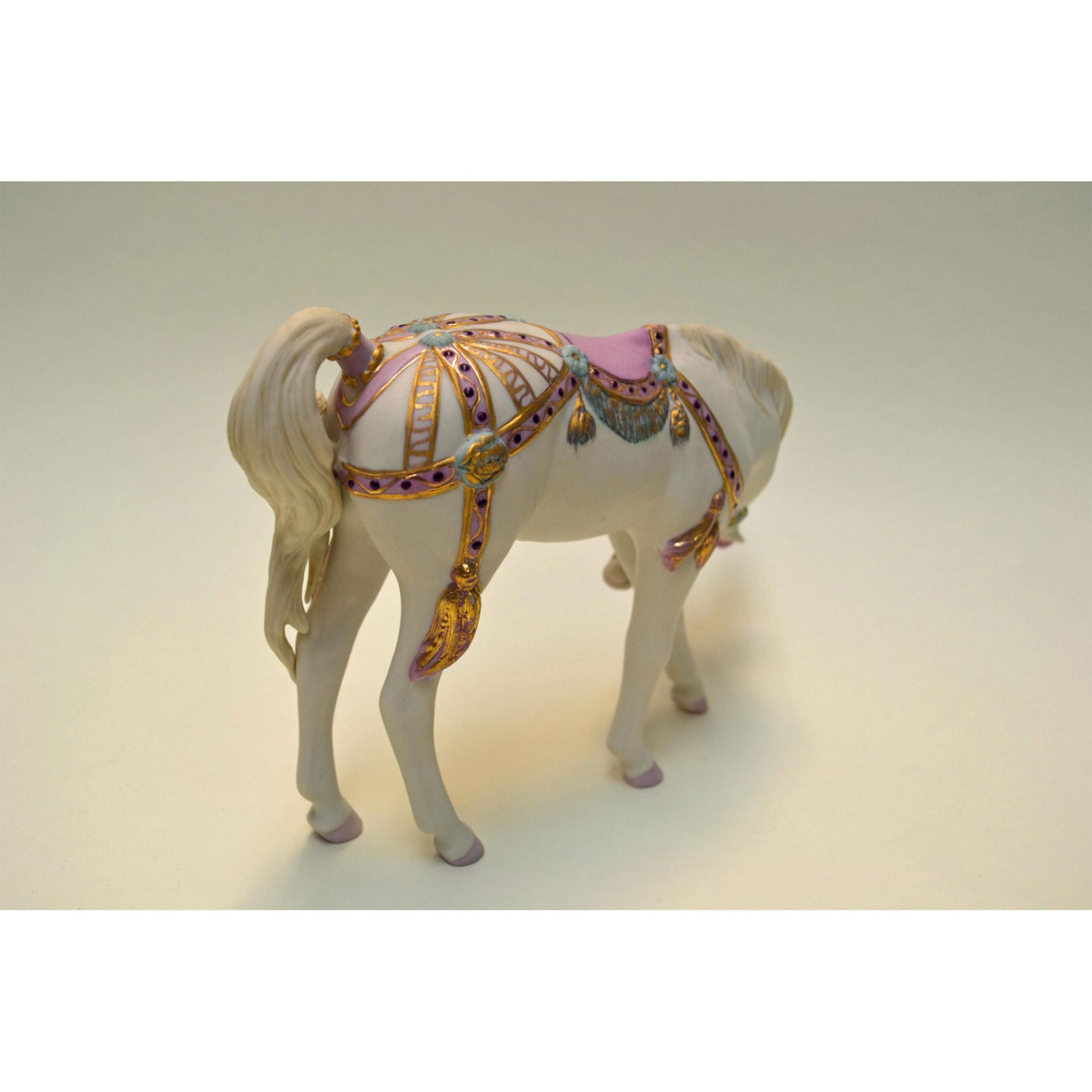 Cybis Porcelain Poppy The Performing Pony Figurine - Bild 5 aus 7