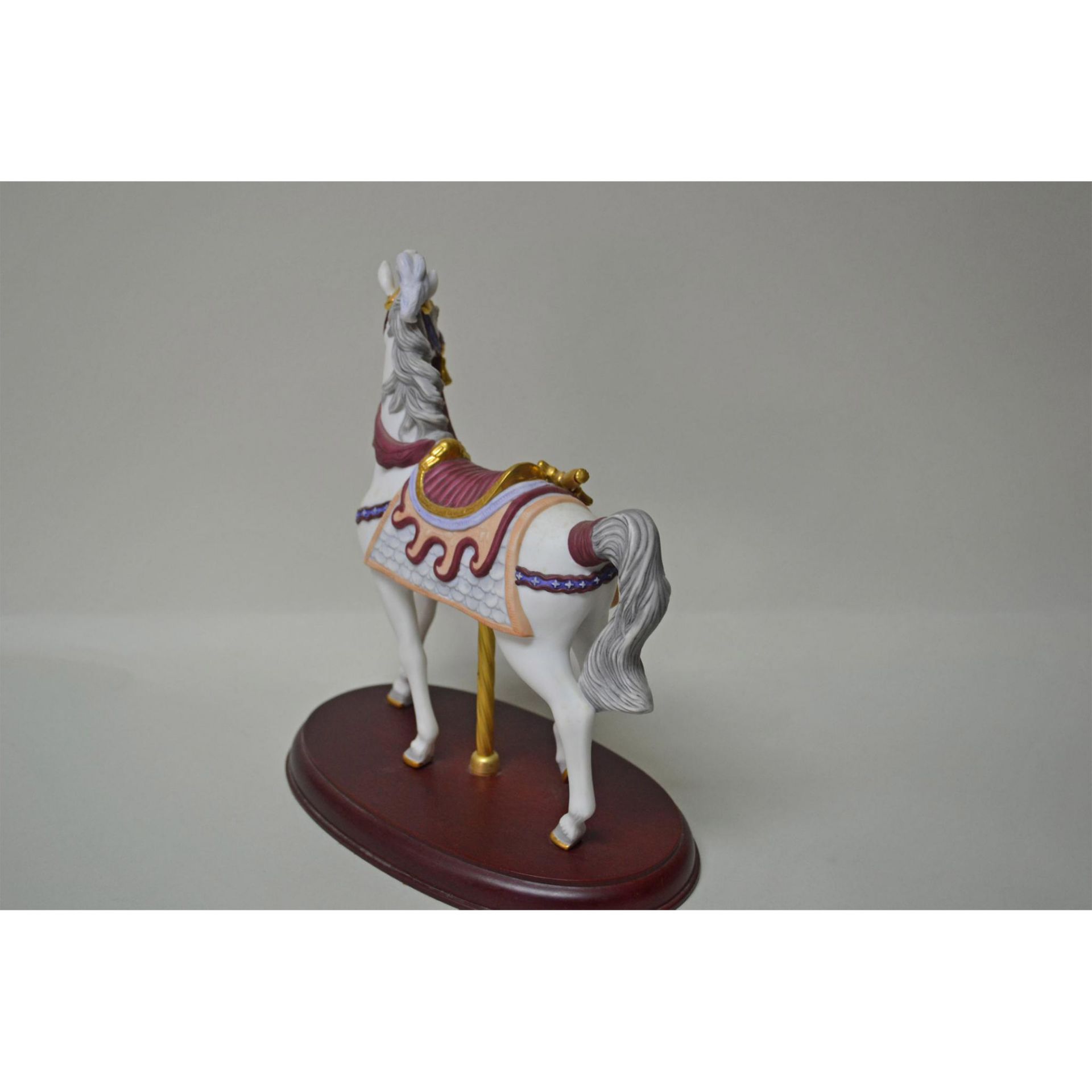 Lenox Vintage 1992 Carousel Camelot Horse Figurine - Image 3 of 5