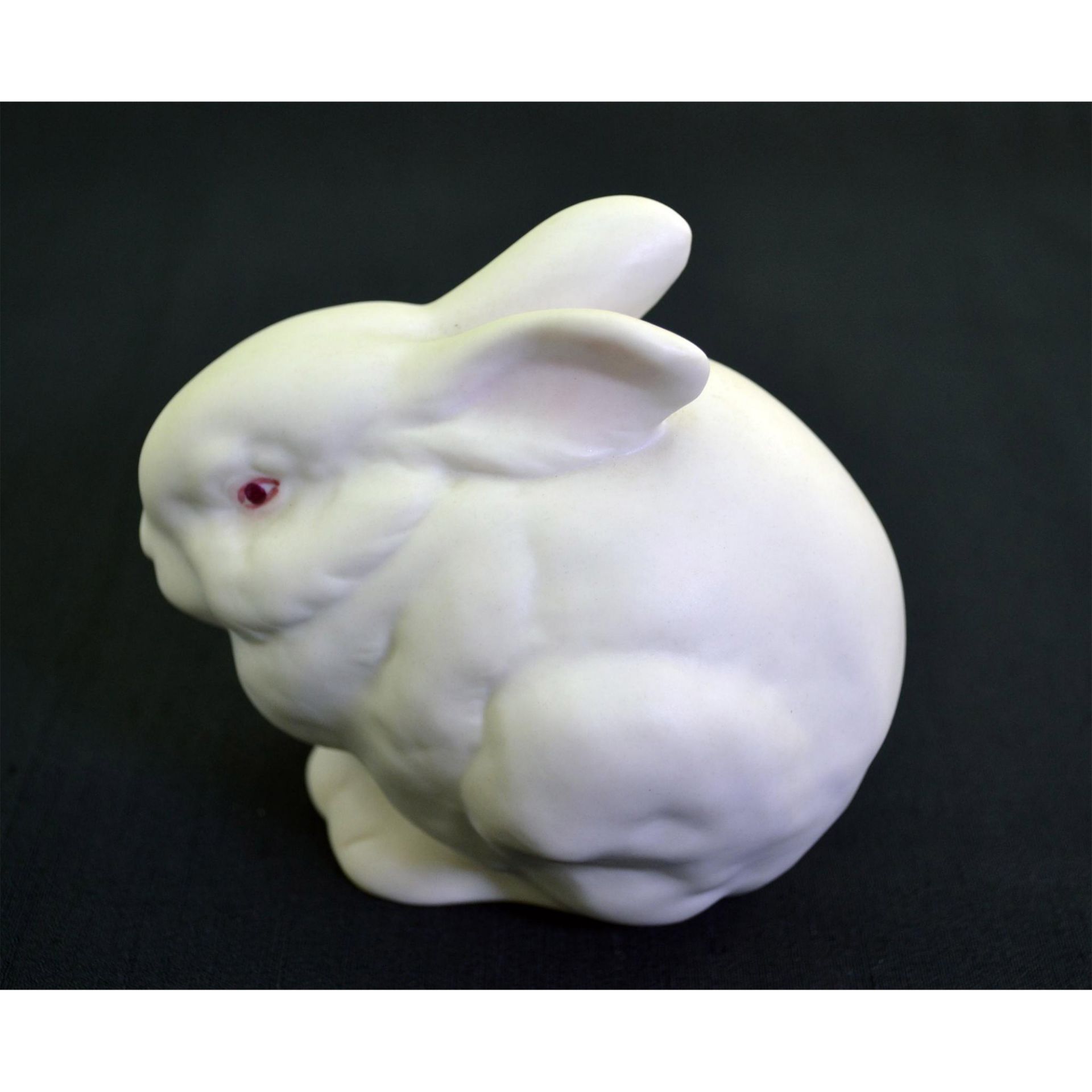 Cybis Porcelain Bunny Mr. Snowball - Image 2 of 4