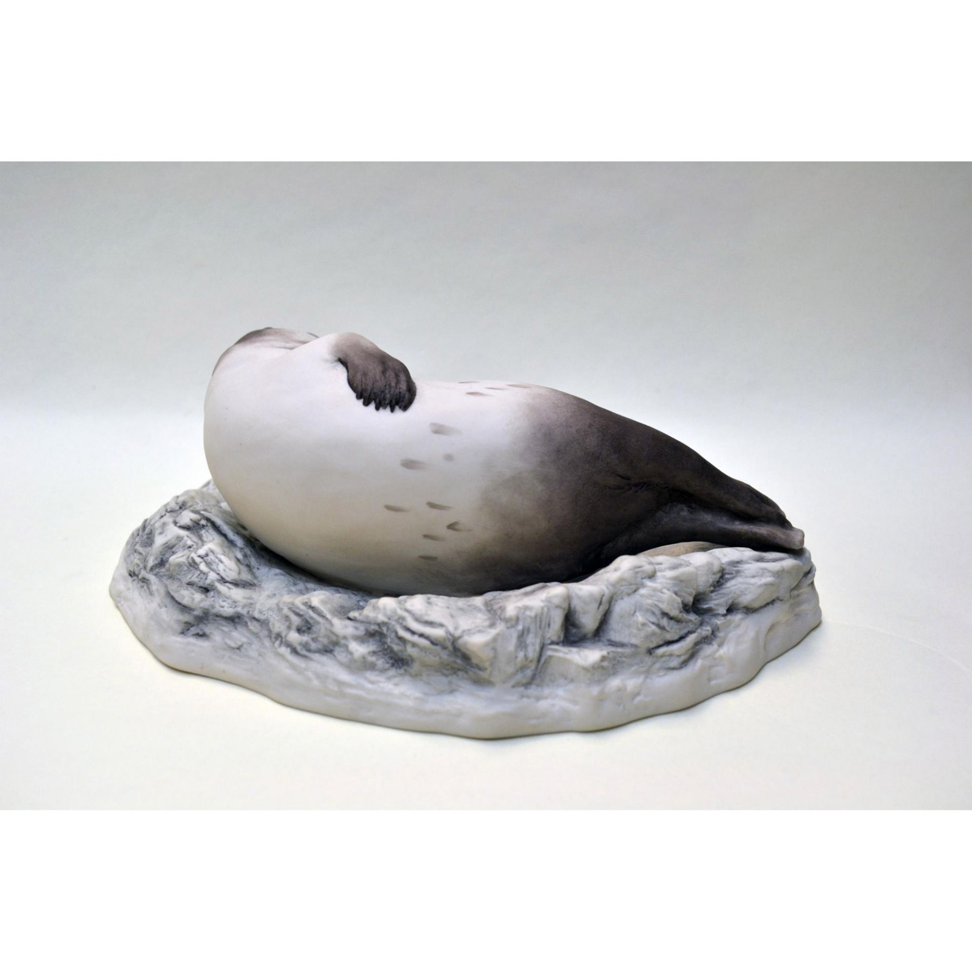 Boehm Porcelain Seal And Pup - Bild 2 aus 4