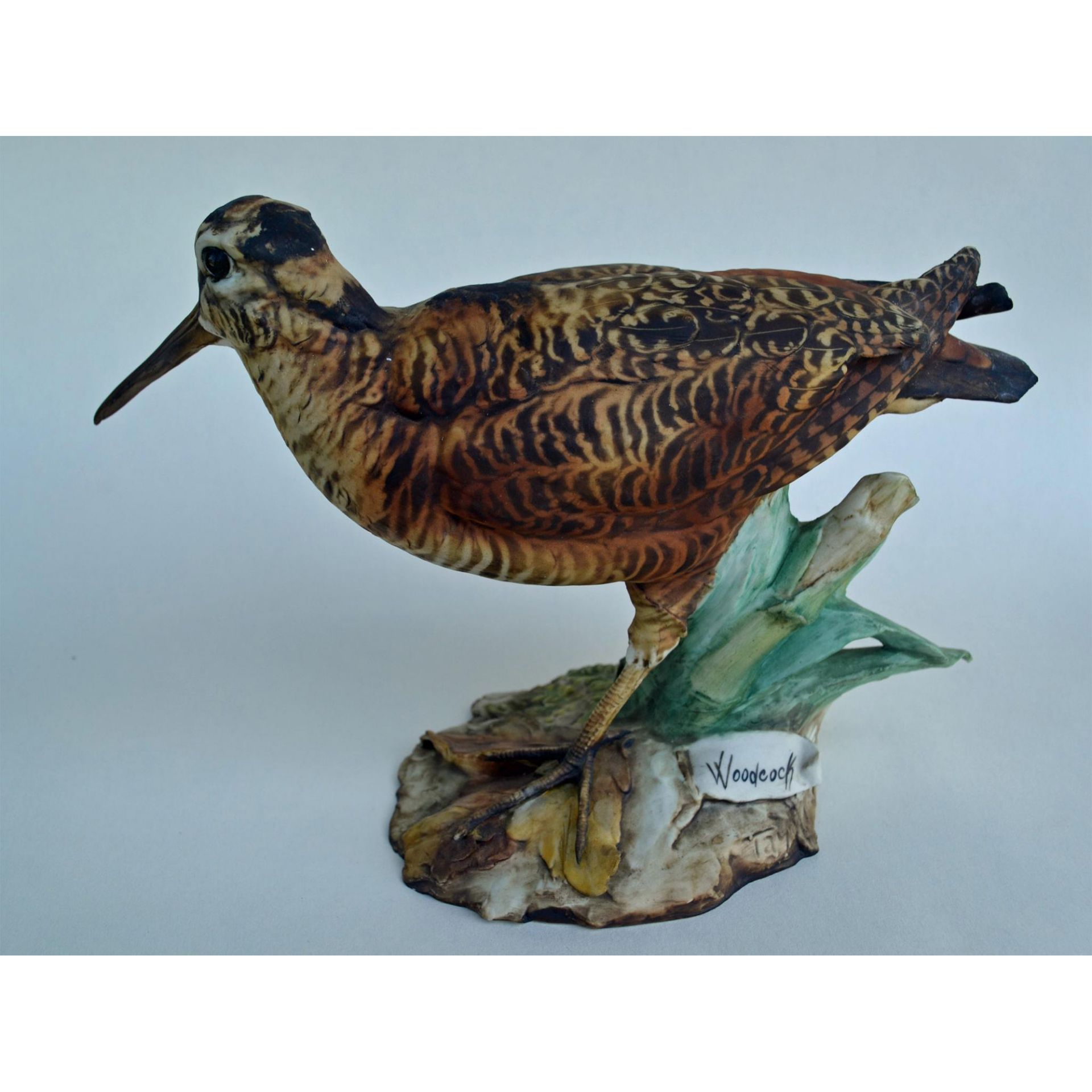 Tay Porcelain Woodcock Bird Figurine - Image 3 of 4