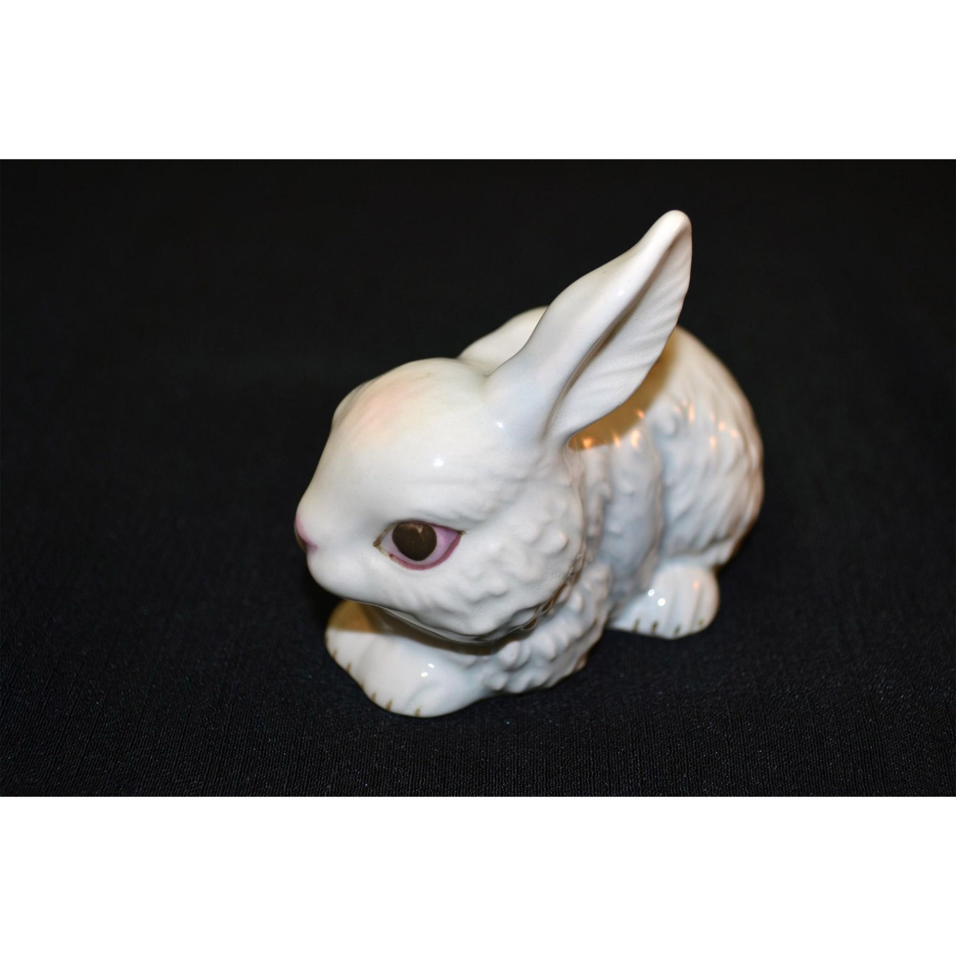 Goebel Porcelain Rabbit Resting - Image 2 of 5