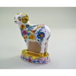 Royal Worcester Porcelain Zodiac Sheep Candle Snuffer