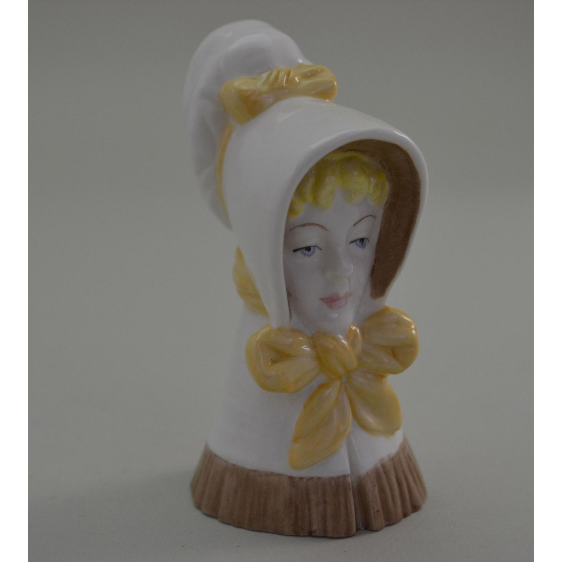 Royal Worcester Porcelain Young Girl - Bild 4 aus 5